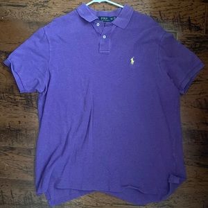 Add this pop of purple Polo shirt to your rotation